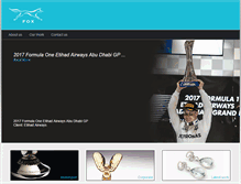 Tablet Screenshot of foxsilver.net